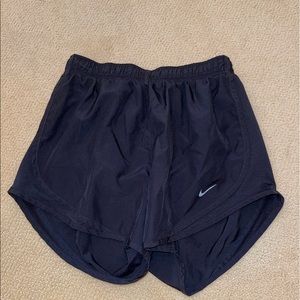 black nike shorts